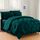 Elegant Comfort Luxuriöses, weichstes und gemütlichstes 8-teiliges Bettdecken-Set – seidig weiches Komplett-Set enthält Bettlaken-Set mit doppelseitigen Aufbewahrungstaschen, Twin/Twin XL, Marineblau