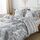 HoneiLife King-Size-Bettbezug, 3-teiliges Paisley-Bettwäsche-Set, weich und atmungsaktiv, Blumenmuster, Bettbezug-Sets mit Reißverschluss und Eckbändern, Wildblumen-Bettwäsche-Set, alle Jahreszeiten