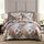HoneiLife Bettwäsche-Set für Queen-Size-Betten, 3-teilig, Mikrofaser, wendbar, Tagesdecke, Patchwork-Decken, Blumen-Bettwäsche-Set für alle Jahreszeiten, Steppdecken, Rose, Queen-Size/volle Größe