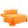 Sfoothome Queen-Size-Bettwäsche-Set – Hotel-Luxus-Bettwäsche-Set mit Bettbezug, extra tiefe Tasche, 1800er-Serie, knitter- und lichtbeständig, Bettlaken und Kissenbezug-Set (Queen, Orange)