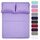 Best Season Bed Sheet Set, luxucy Weichsten Mikrofaser Bettwäsche Platinum Collection Deep Pocket Falten und farbbeständige 4 Stück, Mikrofaser, Lavendel, Volle Größe