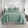 Southshore Fine Living, Inc. Übergroßes Bettwäsche-Set für King-Size-Bett, weiche Mikrofaser, flecken- und tierhaarresistente Bettwäsche, California/King-Size-Bett, Tagesdecken-Set mit 2 Kissenbezügen