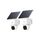 eufy eufyCam Solo E30, 2er-Pack, Solar Überwachungskamera, 360° Schwenk, KI-Tracking, 2K-Qualität, Kabellos, eufy Außen-Sicherheitskamera, Kompatibel mit HomeBase S280 & S380, Ohne ABO-Kosten