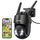 Codnida 5MP Überwachungskamera Aussen WLAN,2,4/5Ghz WiFi Kamera Outdoor mit Bewegungsmelder,Automatische Verfolgung,24/7 Aufnahme,Farbige Nachtsicht,IP66, 2-Wege-Audio,Schwarz(Alexa-Unterstützung)