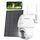 COOAU 5MP Überwachungskamera Aussen mit Solarpanel - 4dBi Kamera Überwachung Aussen Akku - WLAN Outdoor Kamera mit H.265-Videokomprimierung | 4 Spotlight | Cloud-Speicher | 2.4GHz