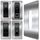 Baron Design | Edelstahl Blende | Zubehör für Eufy Videotürklingel/Video Doorbell | E340, 2K HD, S330, S220, C30, C31 | Halterung, Schild, Platte für Klingel