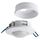 SEBSON Bewegungsmelder Innen - 2er Set - Unterputz Aufputz Decken Montage, programmierbar Infrarot Sensor Reichweite 8m / 360°, LED geeignet, 3-Draht