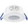 ChiliTec Bewegungsmelder IP65 Decke Einbau Unterputz 360° Deckenbewegungsmelder Innen Aussen Feuchtraum Led Geeignet Weiß