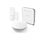 Bosch Smart Home Starter Set Einbruchschutz mit Rauchmelder II und Tür-/Fensterkontakt II, mit App Steuerung, kompatibel mit Apple Homekit
