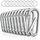 Sprookber 3" Aluminium Karabiner D-Ring - karabinerhaken Clips mit Federschnapphaken für Schlüsselanhänger Clip - 10 Stücke