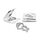 Geschenkartikel: ROMINOX Key Tool // Little Genius,13 Funktionen, Keytool Schlüsselanhänger, Edelstahl Multitool, Multifunktionswerkzeug, auf Reisen oder im Urlaub, Kleinigkeit für Adventskalender