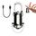TaimeiMao Superhelle Mini-Schlüsselanhänger, Superhelle Mini Led Taschenlampe, Taschenlampe LED Aufladbar, Taschenlampe Wasserdicht für Haushalt Auto Outdoorarbeit Reisen Camping(9cm)