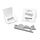 Geschenkartikel: ROMINOX Key Tool Ship, 19 Funktionen, Keytool Schlüsselanhänger Kreuzfahrtschiff, Kapitän, Edelstahl Multitool, Multifunktionswerkzeug, Kleinigkeit für Adventskalender