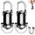 TaimeiMao 2 Stück 1200LM Superhelle Mini-Schlüsselanhänger, Superhelle Mini Led Taschenlampe, Taschenlampe LED Aufladbar, taschenlampe Wasserdicht für Haushalt Auto Outdoorarbeit Reisen Camping