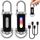 2 Stück Portable Rechargeable Bright Keychain Flashlight Phone Charger,1200LM Mini-Schlüsselanhänger, Superhelle Mini Led Taschenlampe, Taschenlampe Wasserdicht für Haushalt Auto Reisen Camping