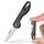 KeyUnity Titan Taschenmesser Klein Mini-Edc Messer Rasiermesserscharfe Kleines Klappmesser,Leichtes EDC Schlüsselanhänger Messer für Camping,Wandern und Outdoor(Hex Schwarz)