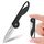 KeyUnity KK05M Titan Taschenmesser Klein Mini-Edc Messer Rasiermesserscharfe Kleines Klappmesser, Leichtes EDC Schlüsselanhänger Messer für Camping, Wandern und Outdoor (Schwarz, Mittel)
