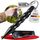 ascaipe Kubotan Selbstverteidigung Schlüsselanhänger Glasbrecher | Survival Schlagstock legal | EDC Schlagring Druckverstärker RaptorGrip | für Frauen & Männer, Pendler & Reisen | Black - L (14cm)