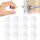Vicloon Türstopper, 12 Stück Dezente Türpuffer Transparent, 20 * 5mm Silicone Türstopper Wand, Selbstklebend Transparent​ Runde für Türklinkenpuffer, Schützende Tür Stoßstange Wand Schalldämpfer