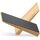 Türstopper rutschfest aus Bambus - 2er Set Türkeil aus Holz - Fester Türstopper boden mit Gummi - Türkeile für alle Böden - Holzkeile für alle Arten von Türen - Door stopper