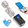 WELOCK ToucA51 Fingerabdruck Passwort Türschloss, Elektronisches Fingerabdruck Pin Code Schloss mit App, Passwort, RFID-Karte und WIFI(WIFIBOX Erforderlich), Geeignet für Türen von 30-70 mm