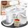 WEIDEBACH® 24x dezente Türpuffertransparent, Türstopper Wand selbstklebend 20x5 mm, Elastikpuffer für Bad, Glasflächen, Wände