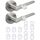 Strongest Home 10er-Pack Türstopper-Wandschutz, klare unsichtbare Wandstopper, kleberfreier Türgriffschutz