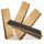 4er Pack Holz-Türstopper - Fester Türstopper boden - Türstoppers rutschfest für alle Böden - Holzkeile für alle Arten von Türen - Jeder Türkeile 0,6 Zoll dick, 4,7 Zoll lang mit Gummi - Door Stopper