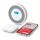 X-Sense WLAN-Rauch- und Kohlenmonoxidmelder, Sprachalarm und Standortansage, 2-in-1 Rauchmelder mit SBS50 Basisstation, XP0A-MR11, 1 Stück