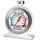 ThermoPro Backofenthermometer Analog Ofenthermometer aus Edelstahl Kochthermometer für Backofen Thermometer Kochen Innen Küchenthermometer mit großem Zifferblatt Silber AOT200