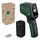 Bosch Infrarot Thermometer AdvancedTemp (-30°C bis +500°C, integrierte Schimmel-und Wärmebrücken-Erkennung, LED-Anzeige für einfache Interpretation, Gehäuse aus recyceltem Material, E-Commerce Karton)