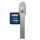 ABUS Abschließbarer Fenstergriff FG210 AB210 - 3er Set - Fensterknauf mit Druckzylinder, gleichschließend - ABUS-Sicherheitslevel 3 - 59488 - Silber