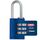 ABUS Zahlenschloss 145/20 Blau - Kofferschloss, Spindschloss u. v. m. - Aluminium-Vorhängeschloss - individuell einstellbarer Zahlencode - ABUS-Sicherheitslevel 3