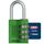 ABUS Zahlenschloss 145/30 Grün - Kofferschloss, Spindschloss u. v. m. - Aluminium-Vorhängeschloss - individuell einstellbarer Zahlencode - ABUS-Sicherheitslevel 3