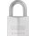 ABUS Marine Vorhängeschloss 75IB/40 - wetterfest - Messing-Schlosskörper mit Nickel Pearl Beschichtung - ABUS-Sicherheitslevel 6 - Silber