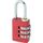 ABUS Zahlenschloss 145/20 Rot - Kofferschloss, Spindschloss u. v. m. - Aluminium-Vorhängeschloss - individuell einstellbarer Zahlencode - ABUS-Sicherheitslevel 3