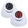 BUYGOO 2 pcs Kamera Attrappe, CCTV Dummy Sicherheits Dome Kameras, Fake überwachungskamera mit Rot Blinkender LED, Überwachungskamera Attrappen, Dummy Kamera Attrappe, für Innen Außenbereich