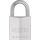 ABUS Marine Vorhängeschloss 75IB/30 - wetterfest - Messing-Schlosskörper mit Nickel Pearl Beschichtung - ABUS-Sicherheitslevel 5 - Silber