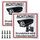 Achtung Videoüberwachung Schild, 2 Stk 15x15 cm Videoüberwachung Privatgrundstück, Videoüberwacht Warnschilder Hinweisschilder Aluminium für Innen Außen Kameraüberwachung