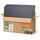 Solarway 445W Solarpanel Full Black Bifazial Glas/Glas PV Panel mit positiver Leistungstoleranz von 0-5 Watt, n-type, geeignet für Balkonkraftwerk