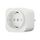 Amazon Basics Smart WLAN-Steckdose Wi-Fi für EU-Steckdose, für den Innenbereich, nur kompatibel mit Alexa, Weiß, 1 Stück