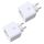 ANTELA WLAN Smart Steckdose Alexa 16A Stromverbrauch Messen kompatibel mit Google Assistant, Sprachsteuerung, Kinderschutz, APP Fernsteuerung, 2,4GHz, 3680W, 2 PCs