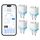 Meross Smart WLAN Steckdose mit Strommessung 16A, Zeitschaltuhr Steckdose mit Sprachsteuerung, Fernzugriff, Smart Home WiFi Steckdosen kompatibel mit Alexa, Google Home, SmartThings, 4er