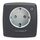 Homematic IP Smart Home Schalt-Mess-Steckdose - anthrazit, Steckdose misst Strom, digitaler Zwischenstecker Steuerung per App, Alexa & Google Assistant, Energie sparen, 161599A0