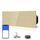 BSEED Drei Fach Smart Alexa Lichtschalter aus Glas, WiFi Touch Wandschalter 2 Fach 1 Weg (Neutralleiter Erforderlich), Alexa/Tuya/Google Home-kompatible 228mm * 86mm Gold
