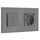 BSEED Lichtschalter mit Steckdose 2 Fach 1 Weg,Wandschalter mit 16A Schuko Steckdose mit USB Anschluss (Max. 2.1A) Typ C Port Grau,Physische Unterputz Wandschalter mit Steckdose- 157mm