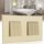 BSEED Lichtschalter 3 Fach 2 Wege +3 Fach 2 Wege Glas Lichtschalter Unterputz Taste Schalter Wechselschalter Gold Kristall Kippschalter