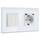 BSEED Lichtschalter mit Steckdose 3 Fach 2 Wege,Wandschalter mit 16A Schuko Steckdose mit USB Anschluss (Max. 2.1A) Typ C Port Weiß,Physische Unterputz Wechselschalter mit Steckdose- 157mm