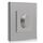 BSEED Dimmer Schalter Dimmer mit Drehschalter 500W Unterputz Drehdimmer Schalter LED-Dimmschalter für Dimmbare Glühlampen und LED-Lampen geeignet Grau