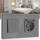 BSEED Lichtschalter mit Steckdose 3 Fach 2 Wege,Wandschalter mit 16A Schuko Steckdose mit USB Anschluss (Max. 2.1A) Typ C Port Grau,Physische Unterputz Wechselschalter mit Steckdose- 157mm